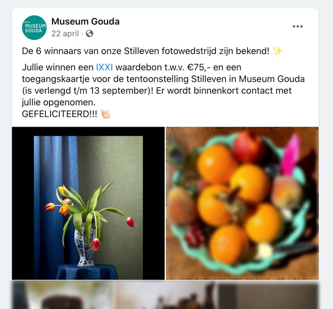 Museum Gouda Winnaar