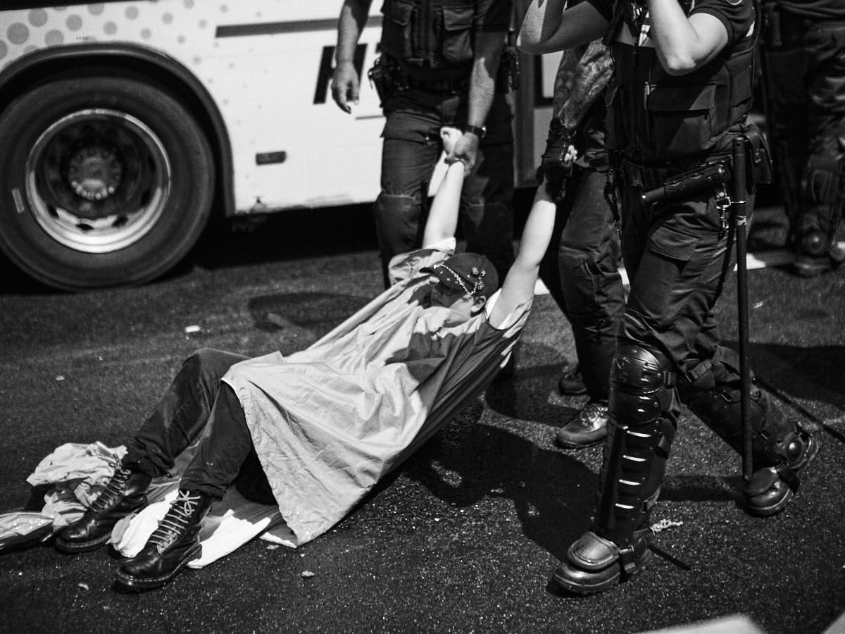 XTR A12 Den Haag Arrestatie